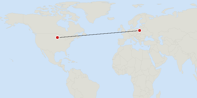 Minneapolis → Warsaw
