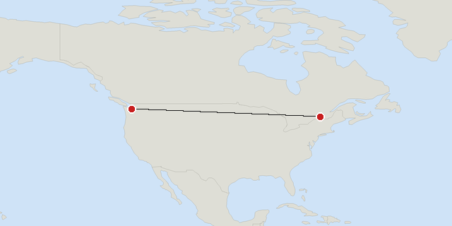 Montreal → Seattle
