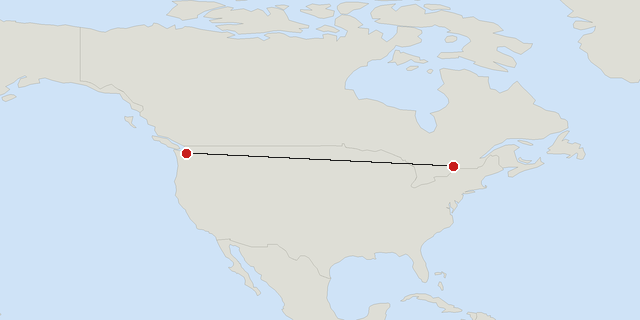 Ottawa → Seattle