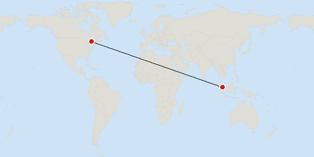Ottawa → Singapore