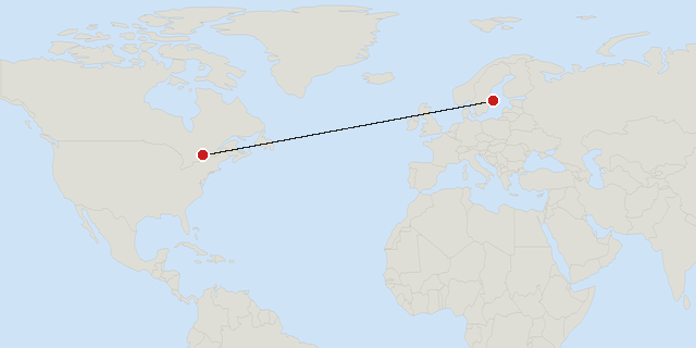 Ottawa → Stockholm