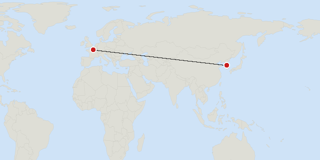 Seoul → Paris