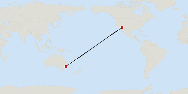 Phoenix → Sydney
