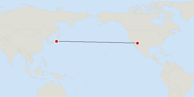 Phoenix → Tokyo