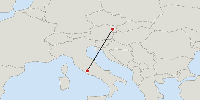 Rome → Vienna