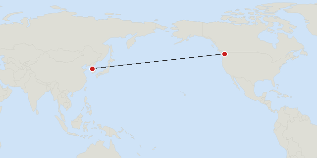 Seattle → Seoul