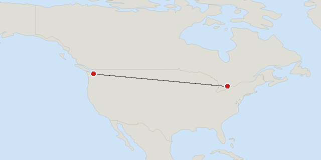 Seattle → Toronto