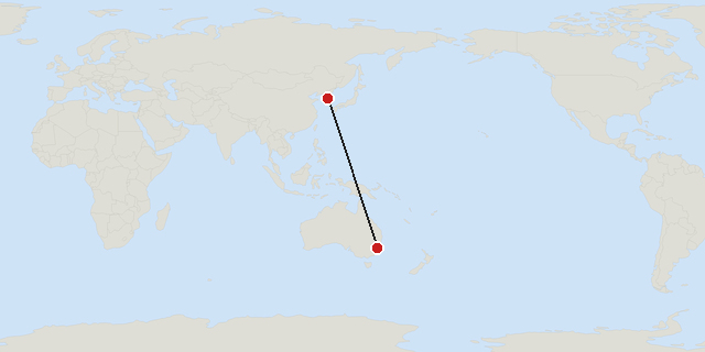 Seoul → Sydney