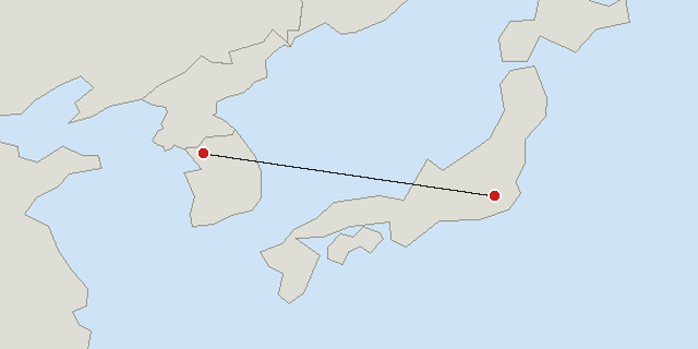 Seoul → Tokio