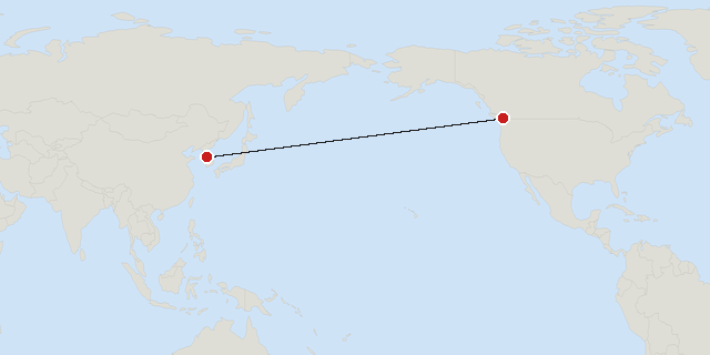 Seoul → Vancouver