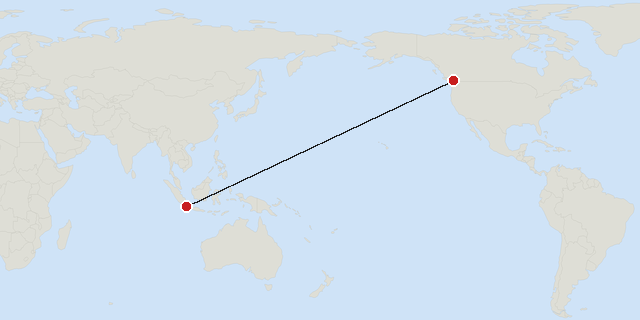 Tangerang → Vancouver