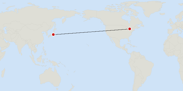 Tokyo → Toronto