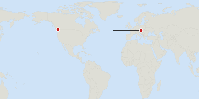 Vancouver → Wien