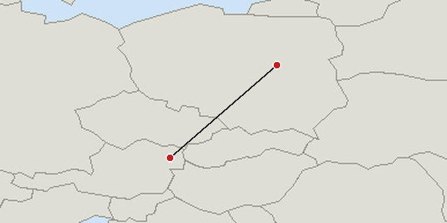 Vienna → Warsaw